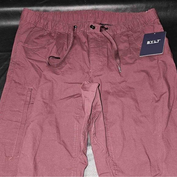 BYLT Basics Other - BYLT Burgundy Jogger Pants